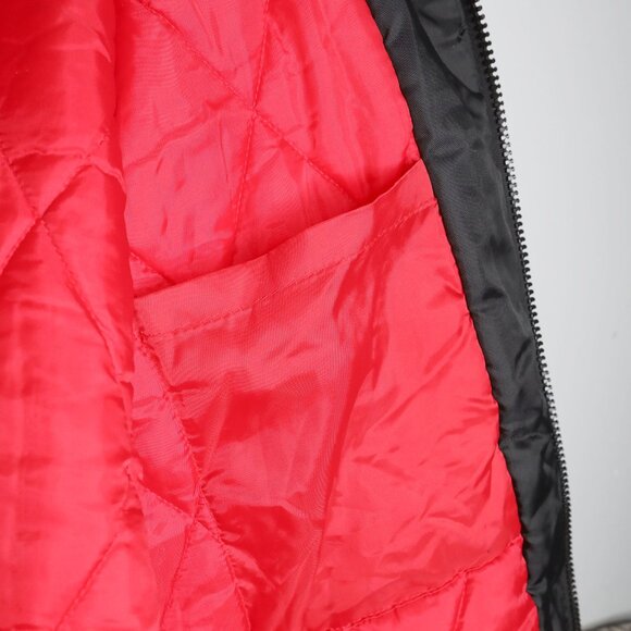 VINTAGE Pro Player NFL Atlanta Falcons Puffer Jacket Starter Parka Bomber Coat - Picture 15 of 16